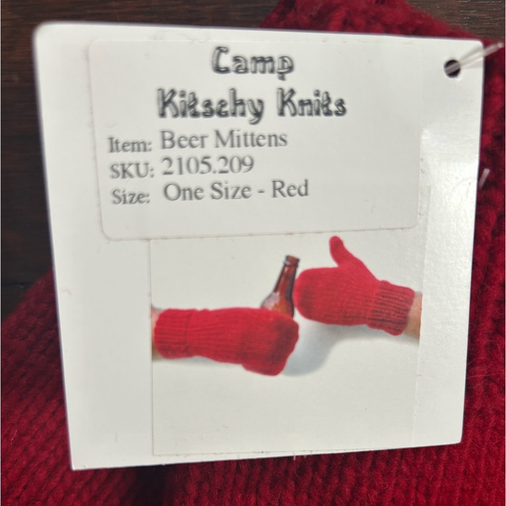 Beer Mittens by Kitschy Knits - new - Picture 2 of 2